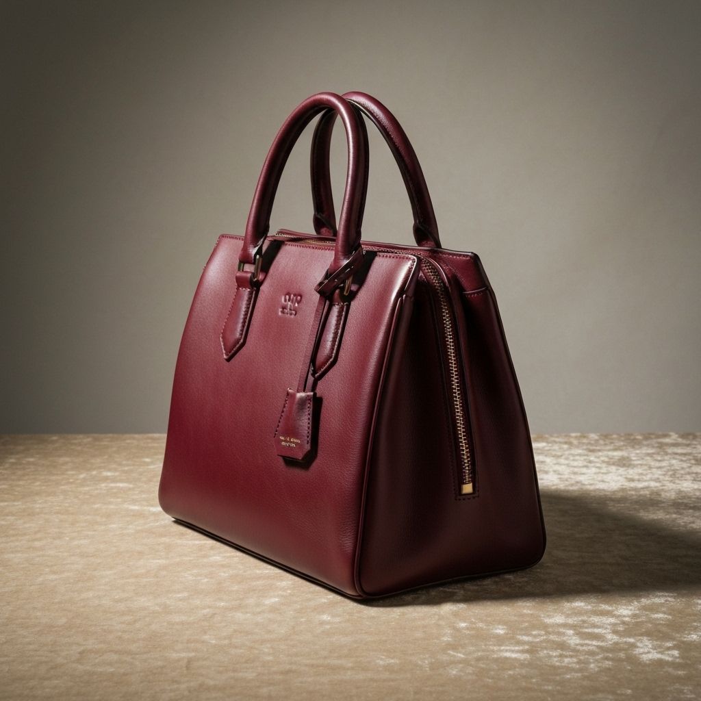 Burgundy Bag